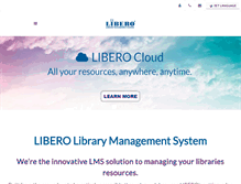 Tablet Screenshot of libero.com.au